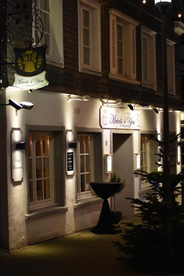 Hotel Restaurant Meints4You Im Buergerhof Recklinghausen Exterior photo